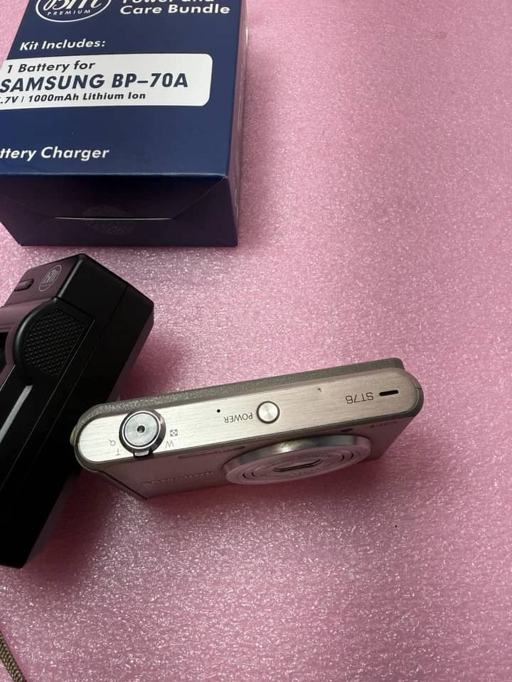 Samsung ST76 Digital Cameras Purple New Body Only