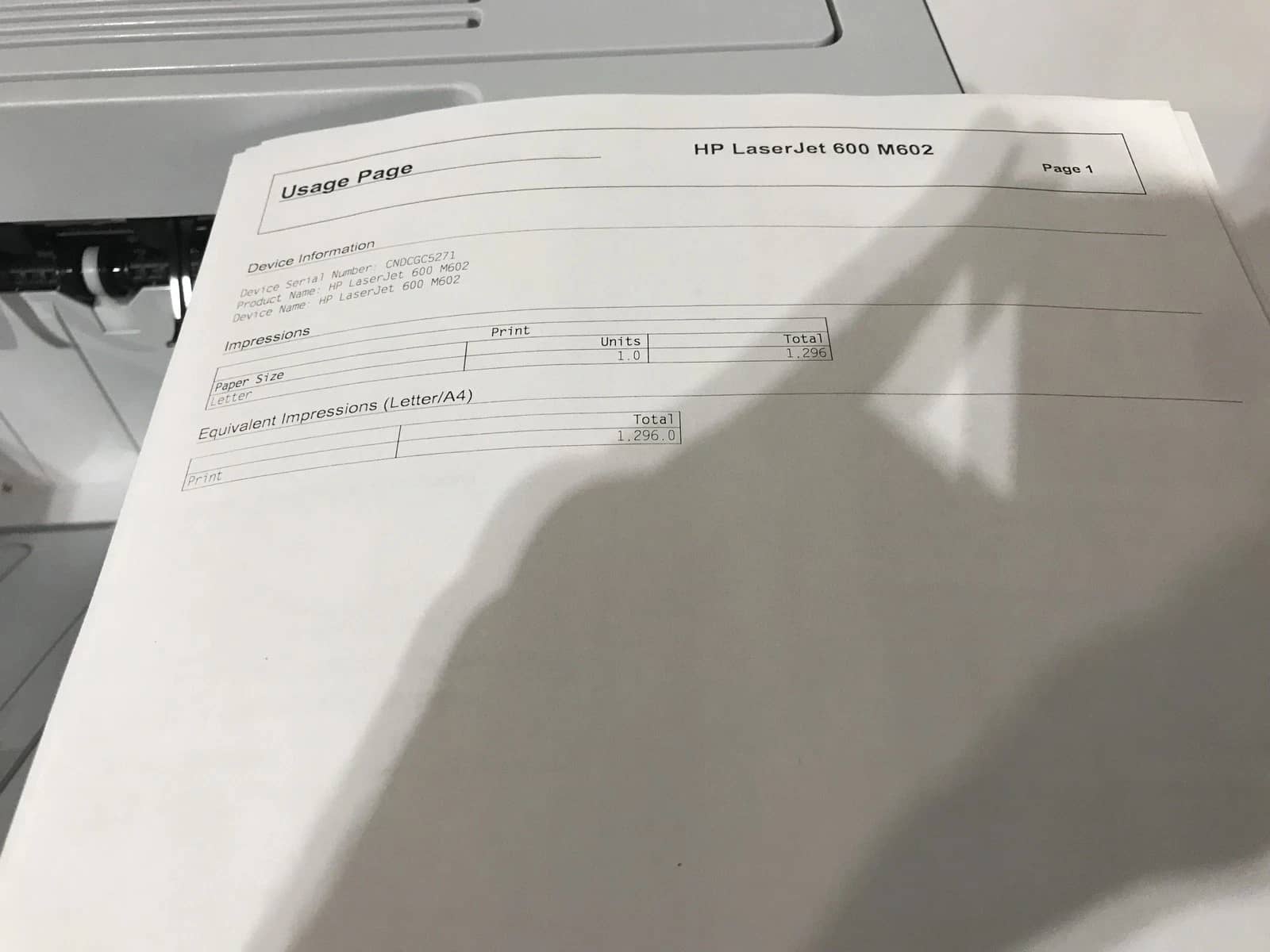 HP LaserJet Enterprise 600 M602 Printers Used - Good