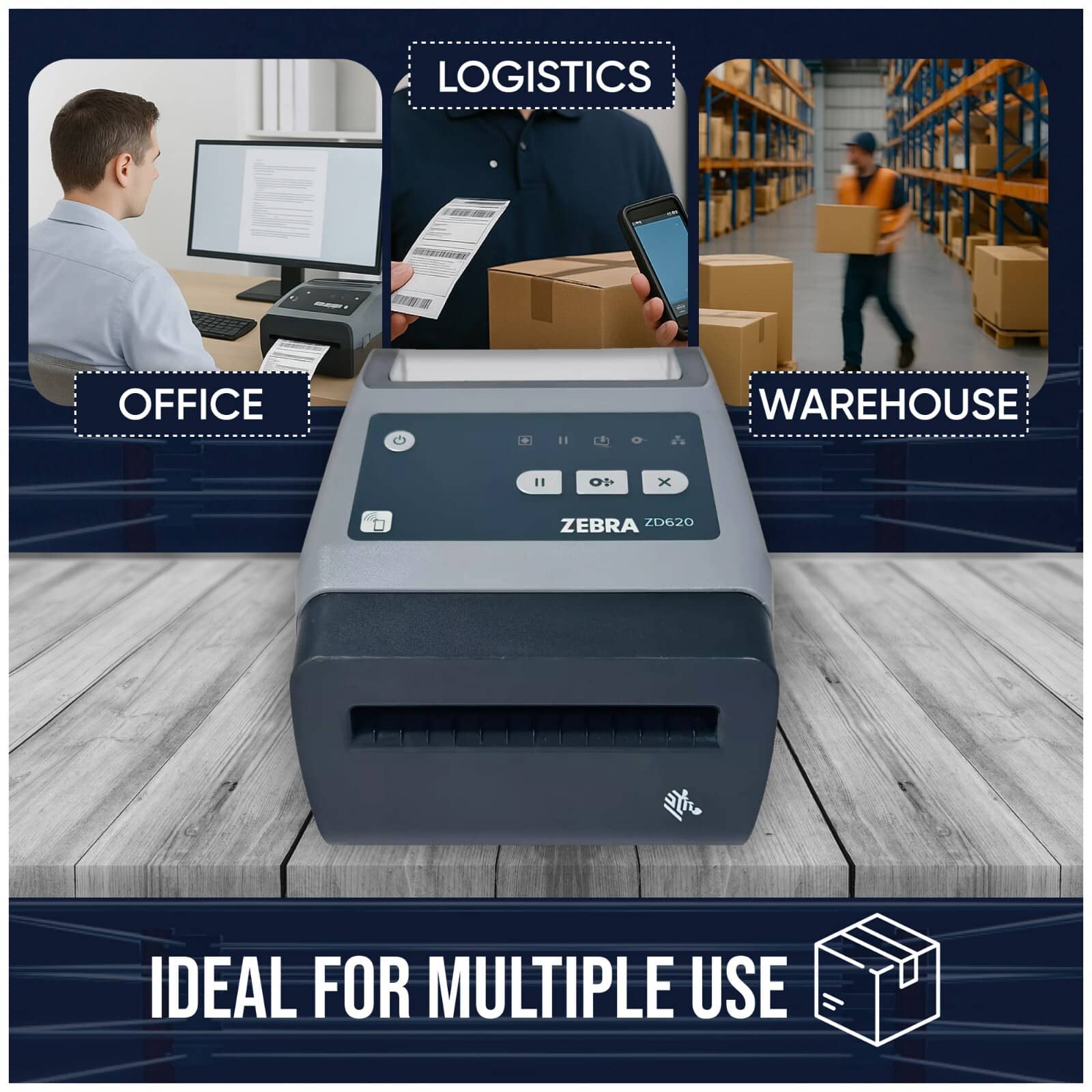 Zebra QL320 Printers Used - Good
