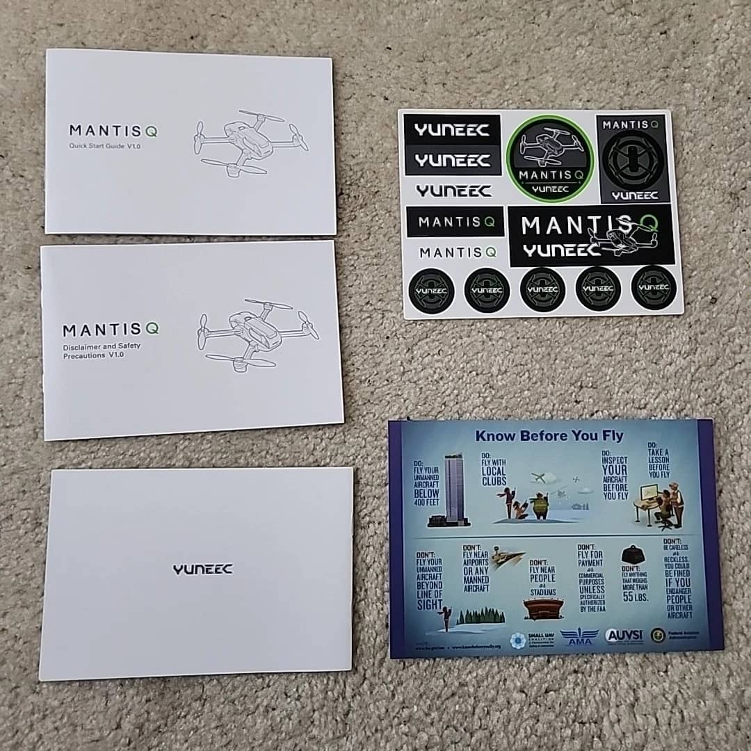 Yuneec Mantis Q Quadcopters & Multirotors For parts or not working