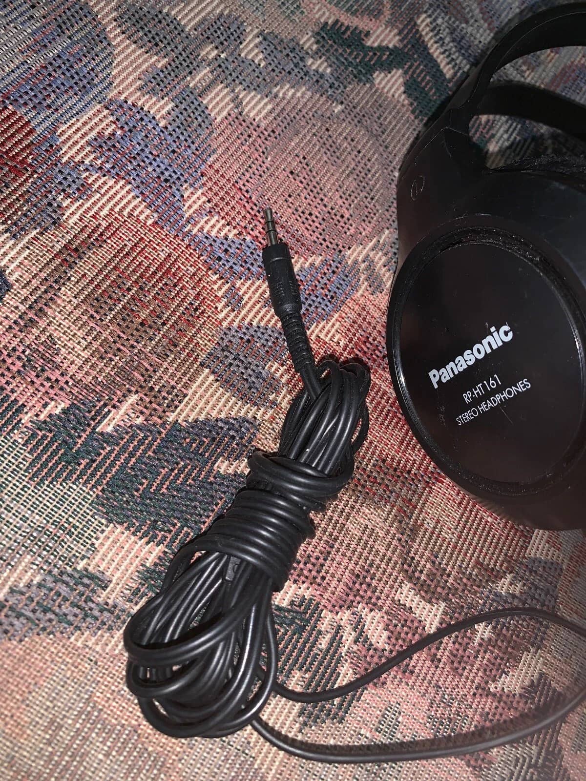 Panasonic RP-HT161E-K Headphones & Earbuds Black New
