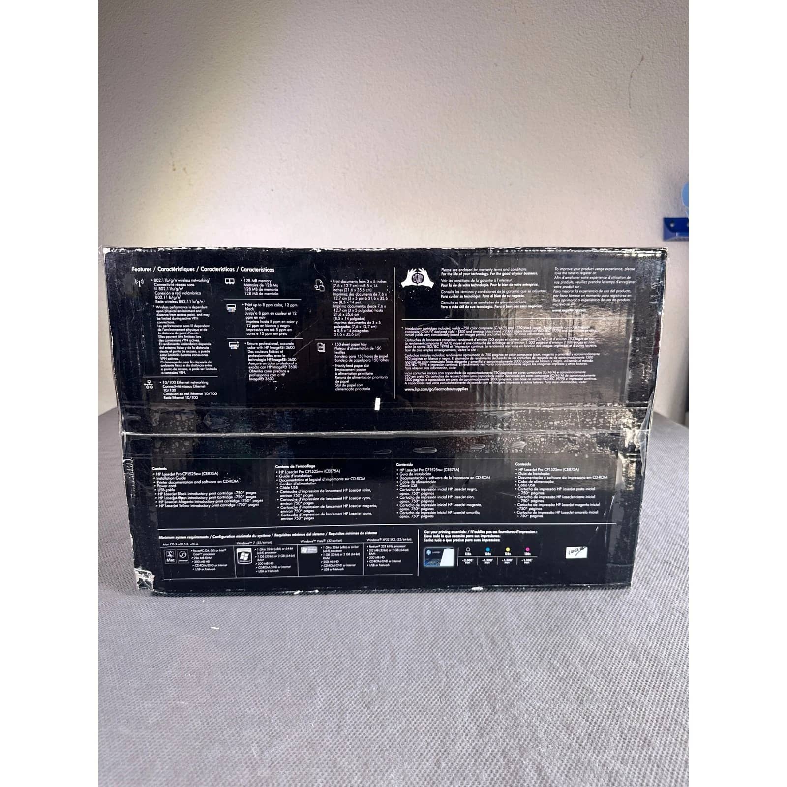 HP LaserJet Pro CP1525nw Printers New