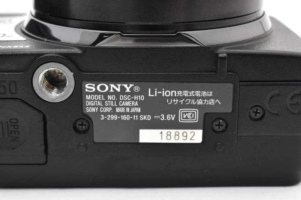 Sony Cyber-shot DSC-H10 Digital Cameras Black New Body Only