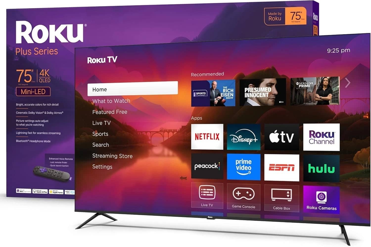 Roku Plus Series TVs 55 inch New