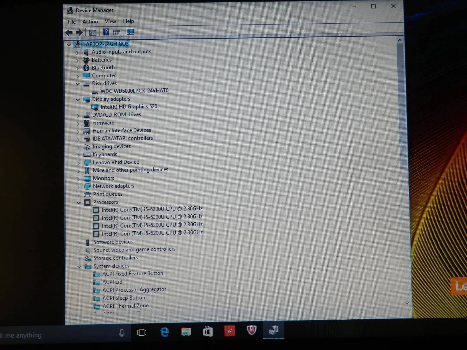 Lenovo V110-15ISK Computers Used - Good