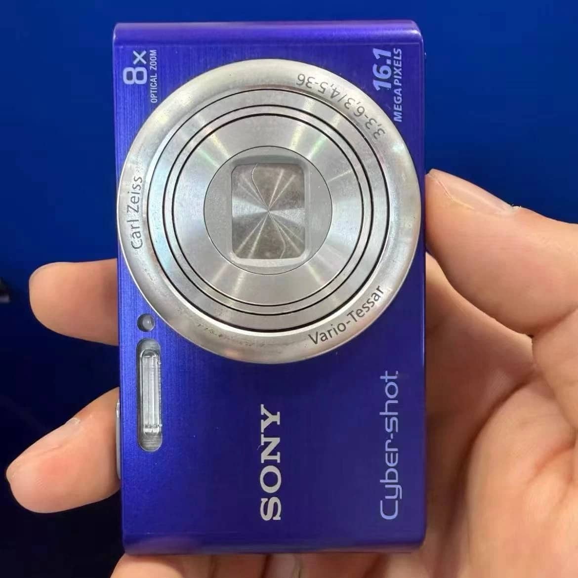 Sony Cyber-shot DSC-W730 Digital Cameras Blue Used - Good Body Only