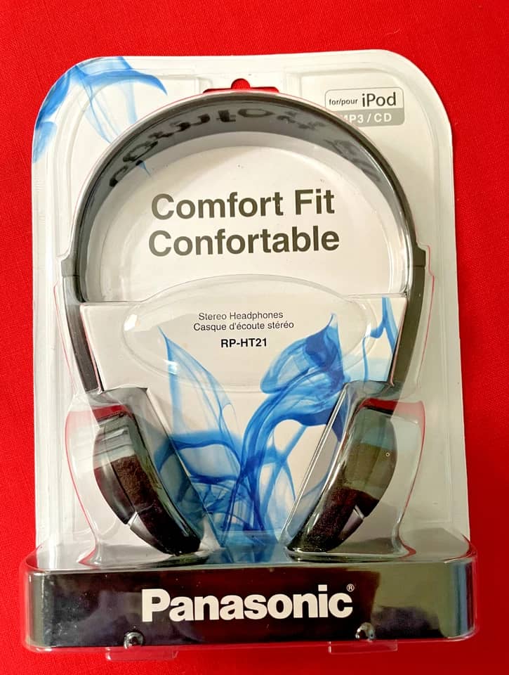 Panasonic RP-HT21 Headphones & Earbuds Black New
