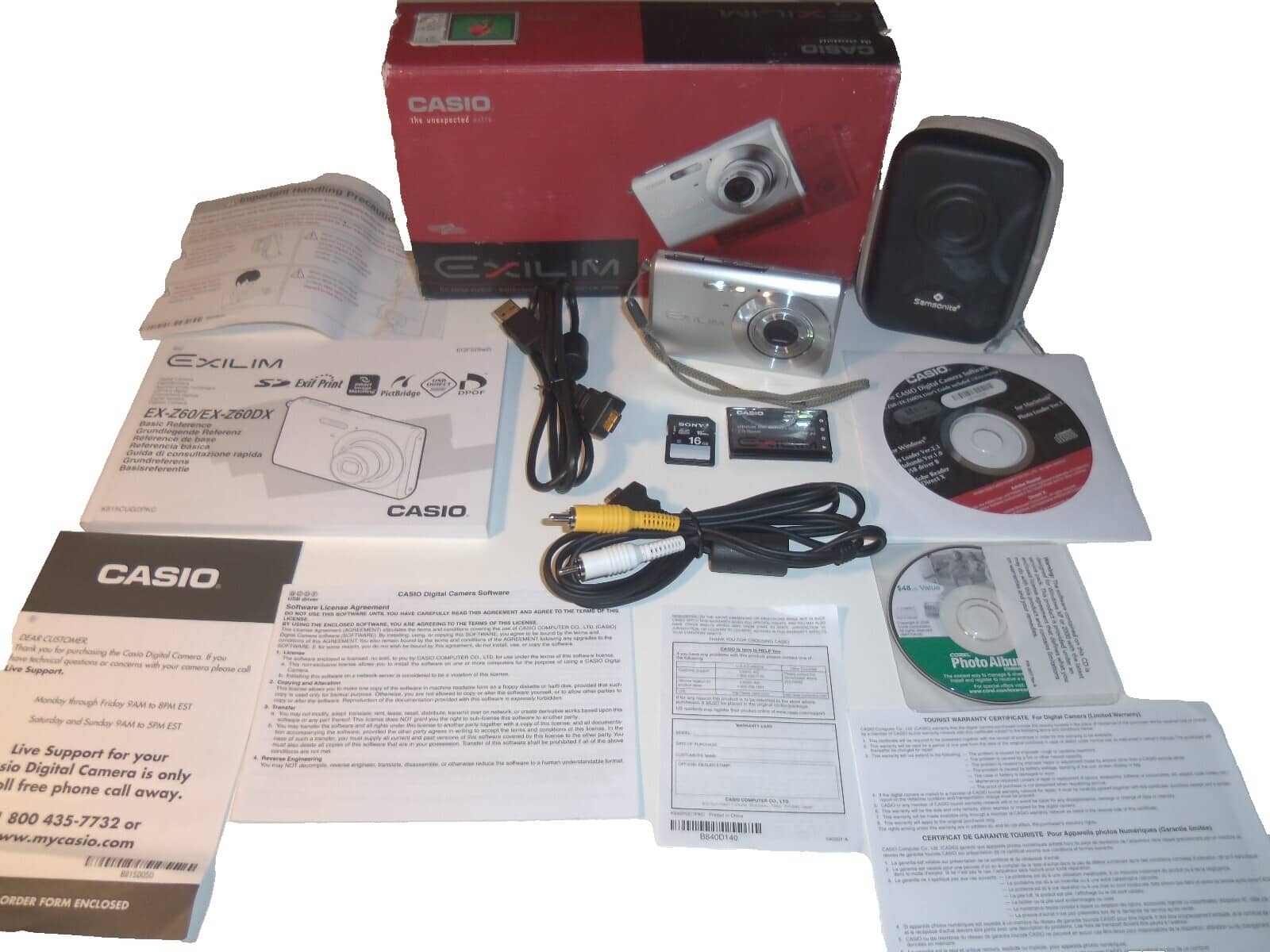 Casio EX-FH25 Digital Cameras Black New Body Only