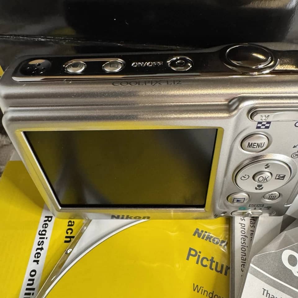 Nikon COOLPIX L12 Digital Cameras Silver Used - Good Body Only