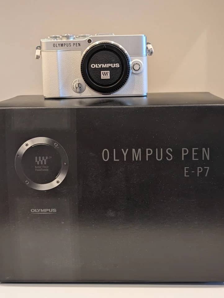 Olympus PEN E-P7 Digital Cameras Silver Used - Good Body Only