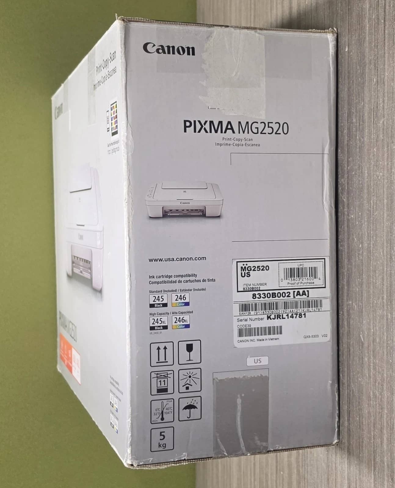 Canon PIXMA MG2520 Printers New