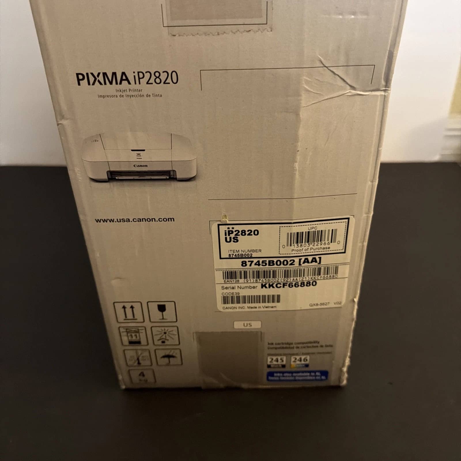 Canon Pixma iP2820 Printers New