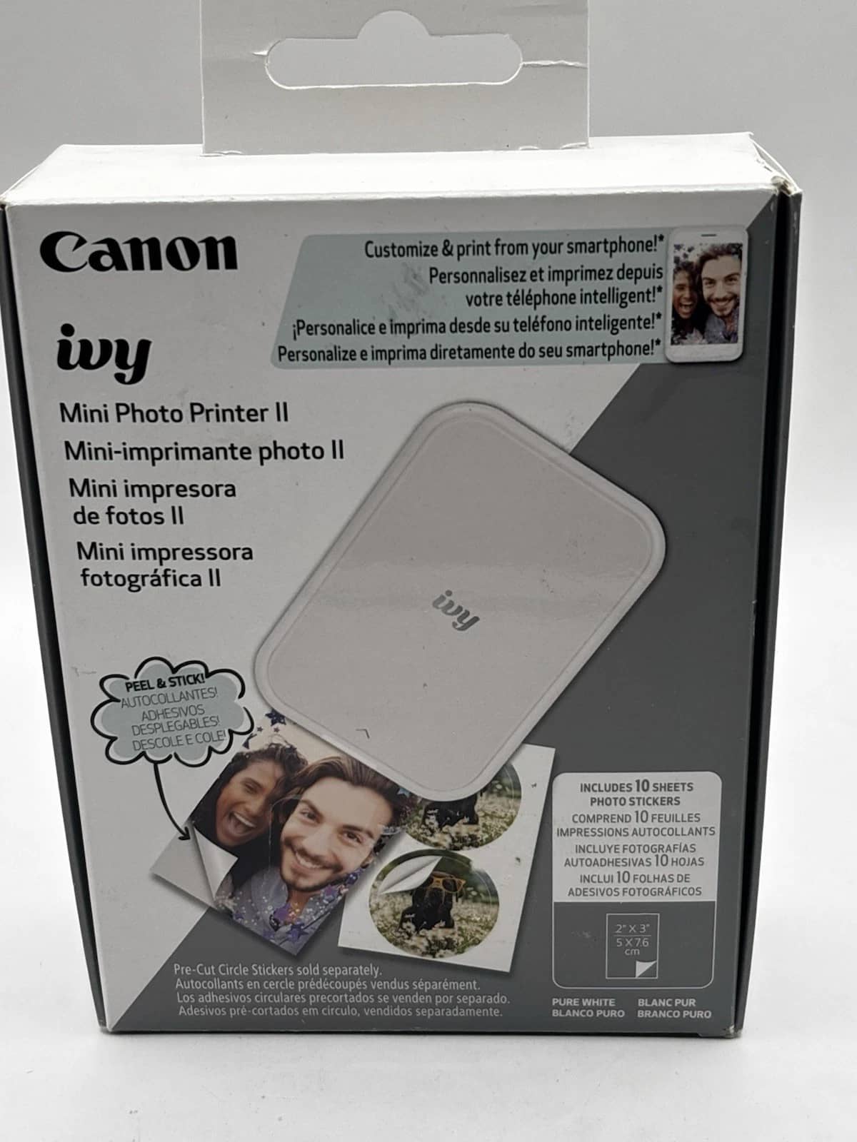 Canon Ivy Mini Photo Printer II Printers Open-Box Excellent