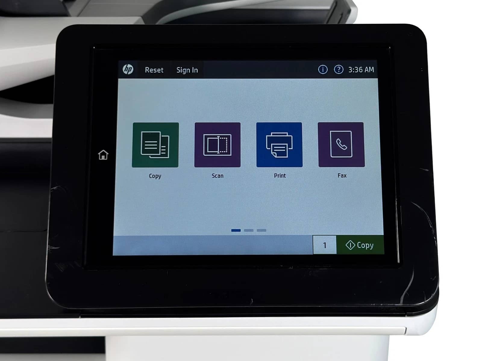 HP M633fh Printers Used - Good