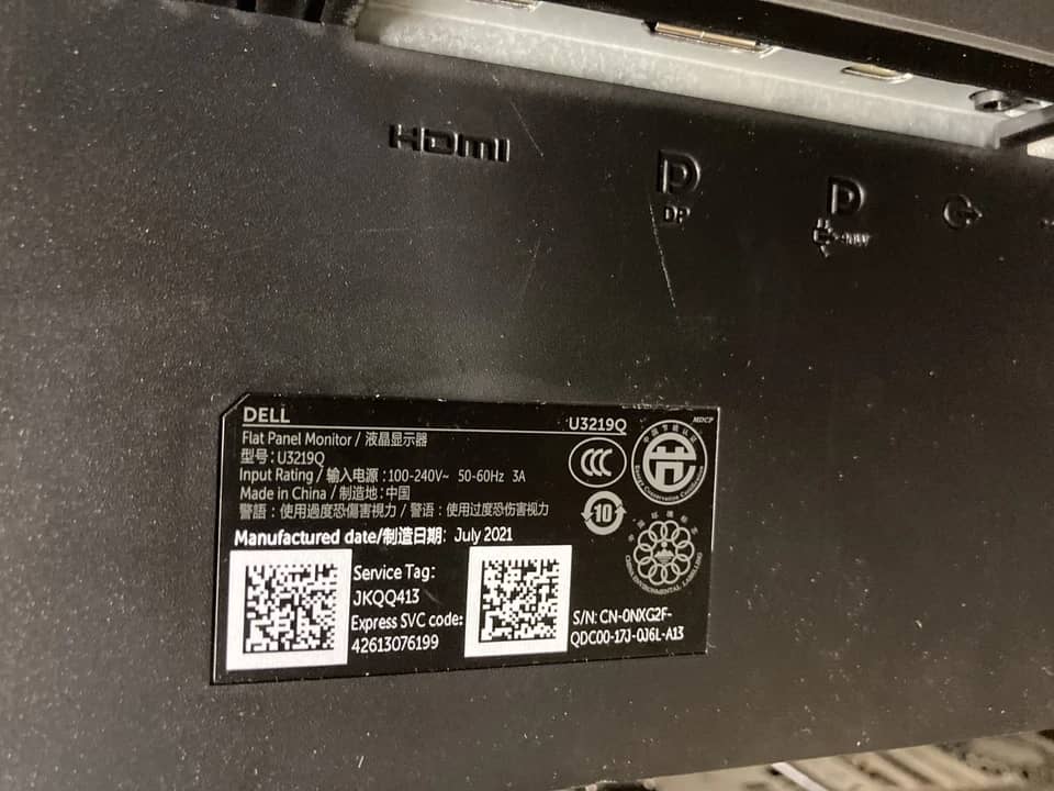 Dell U3219Q Monitors