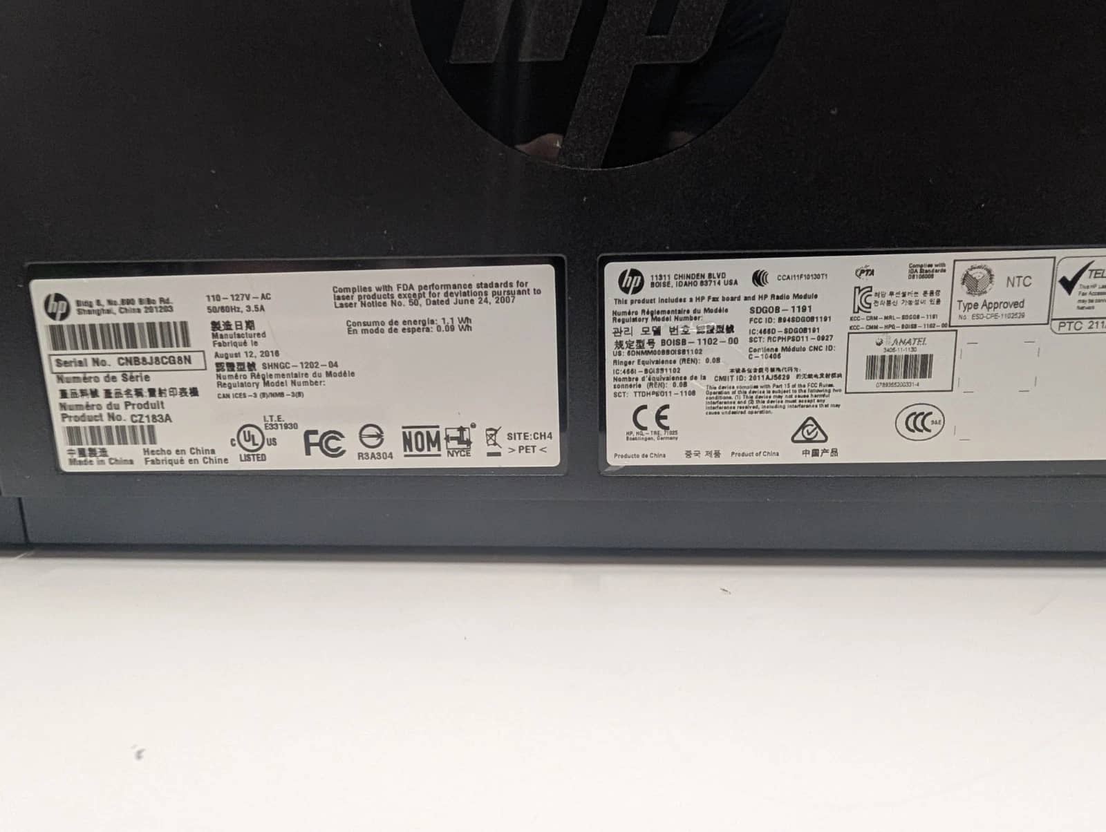 HP MFP M127fw Printers Refurbished - Excellent