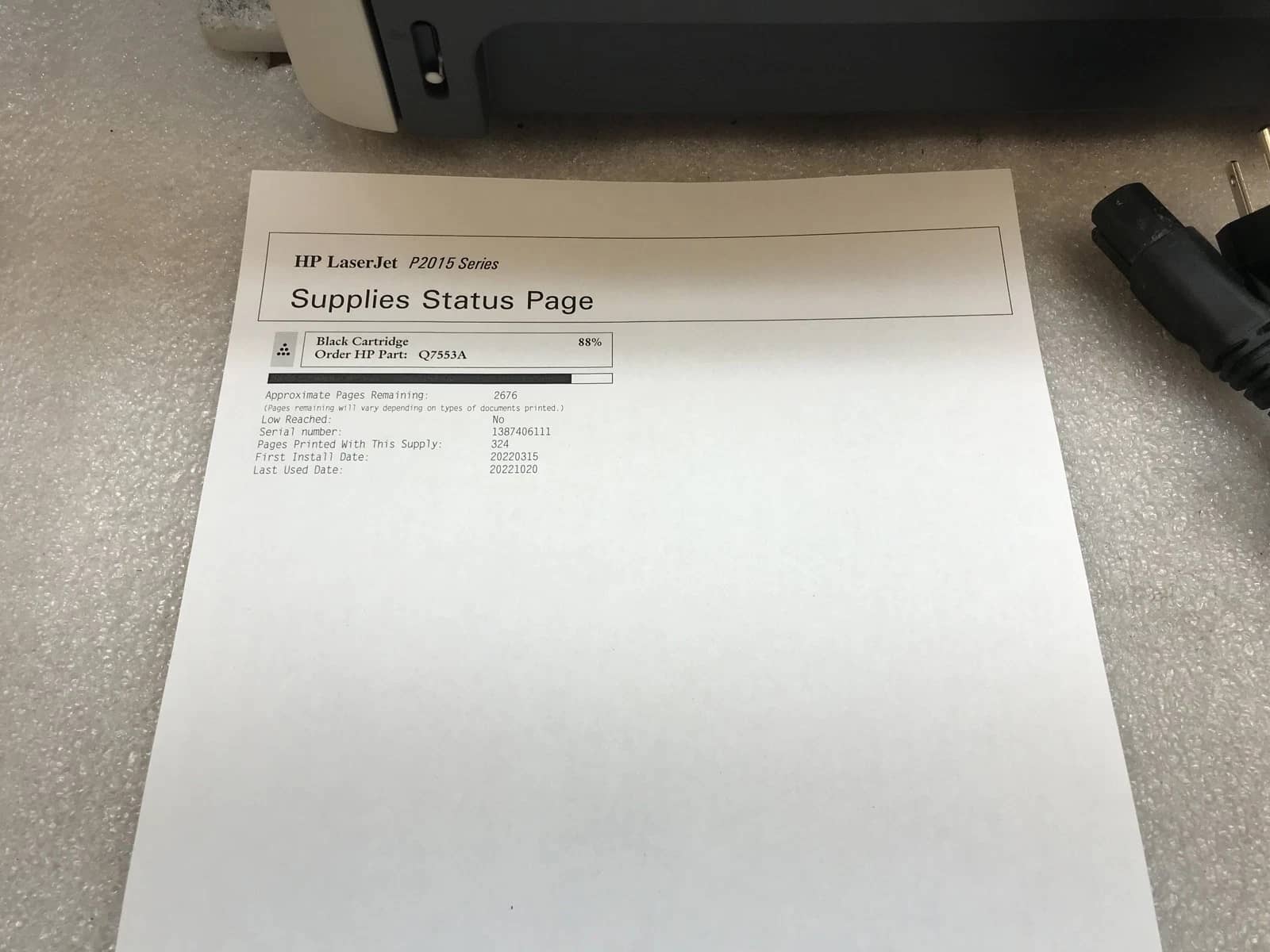 HP LaserJet P2015 Standard Printers Used - Good