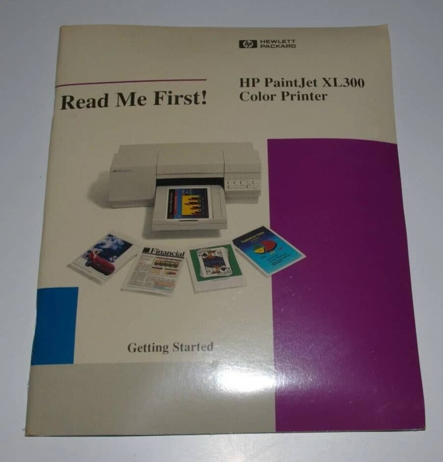HP PaintJet XL300 Printers New