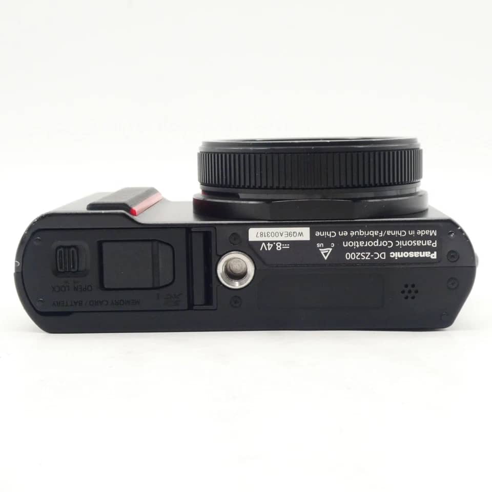 Panasonic LUMIX ZS200 Digital Cameras Black New