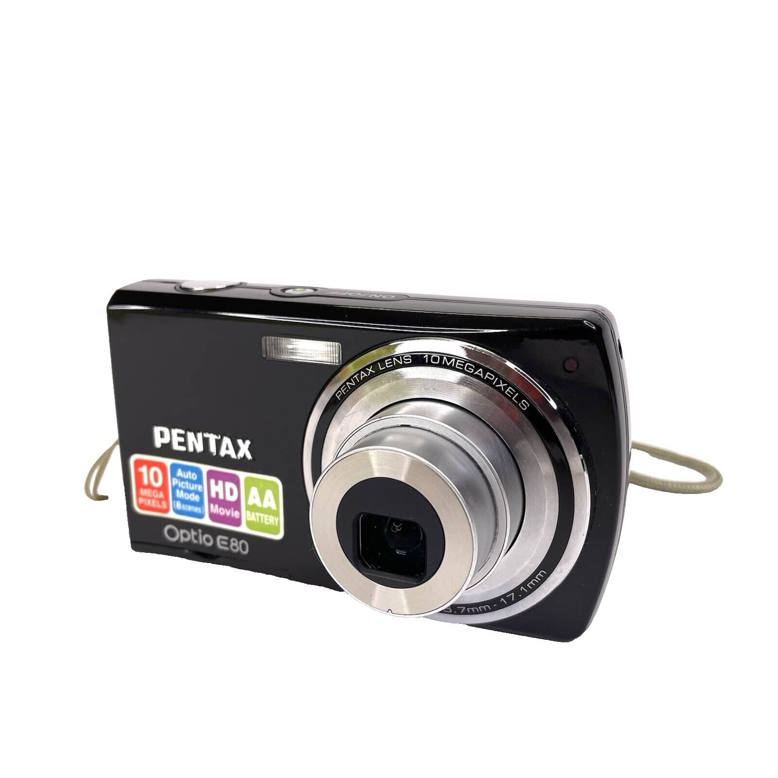 Pentax Optio E40 Digital Cameras Silver Used - Good Body Only