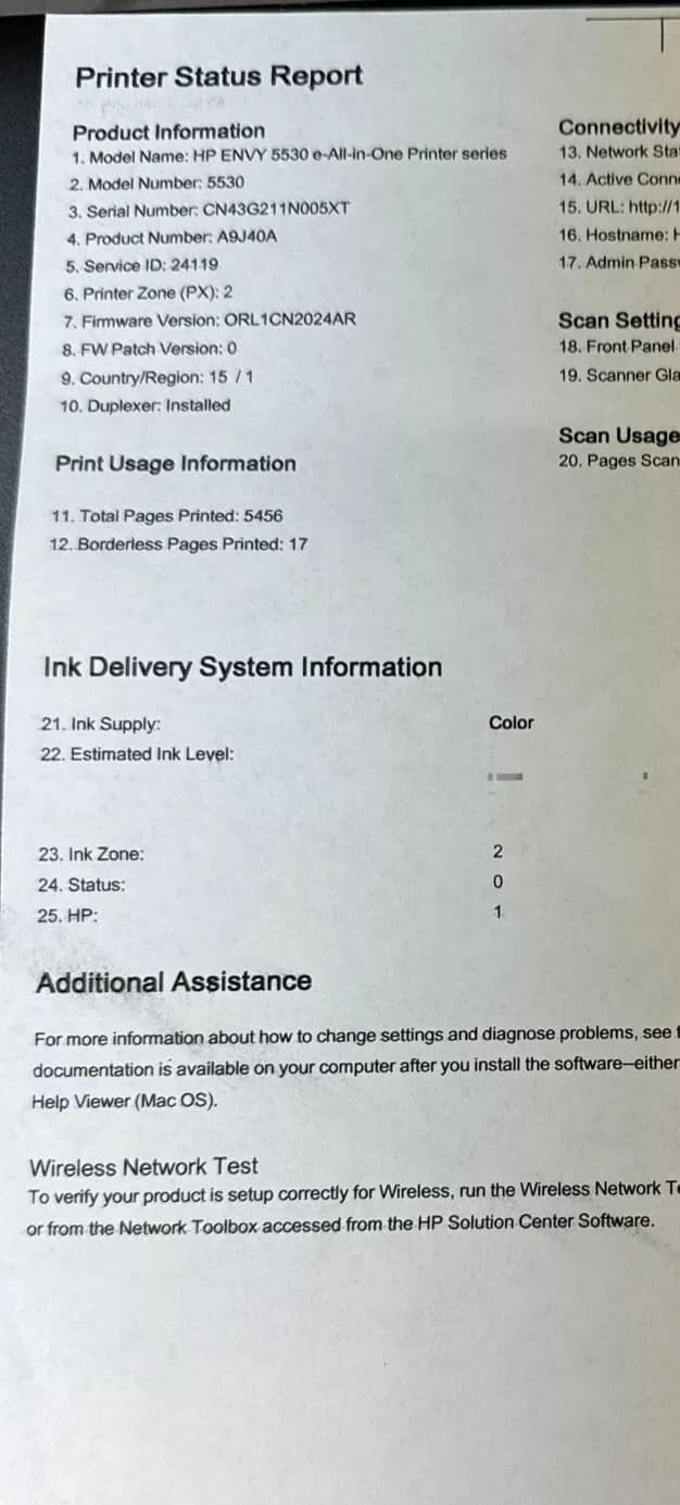 HP Envy 5530 Printers New