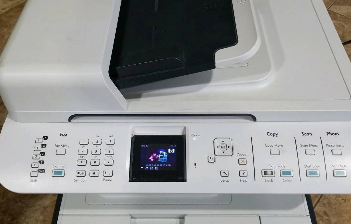 HP LaserJet CM1312NFI Printers Used - Good