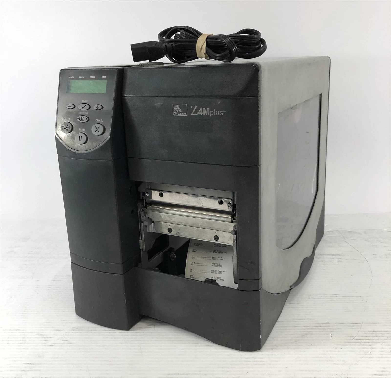 Zebra Z4M Plus Barcode Label Printers Used - Good