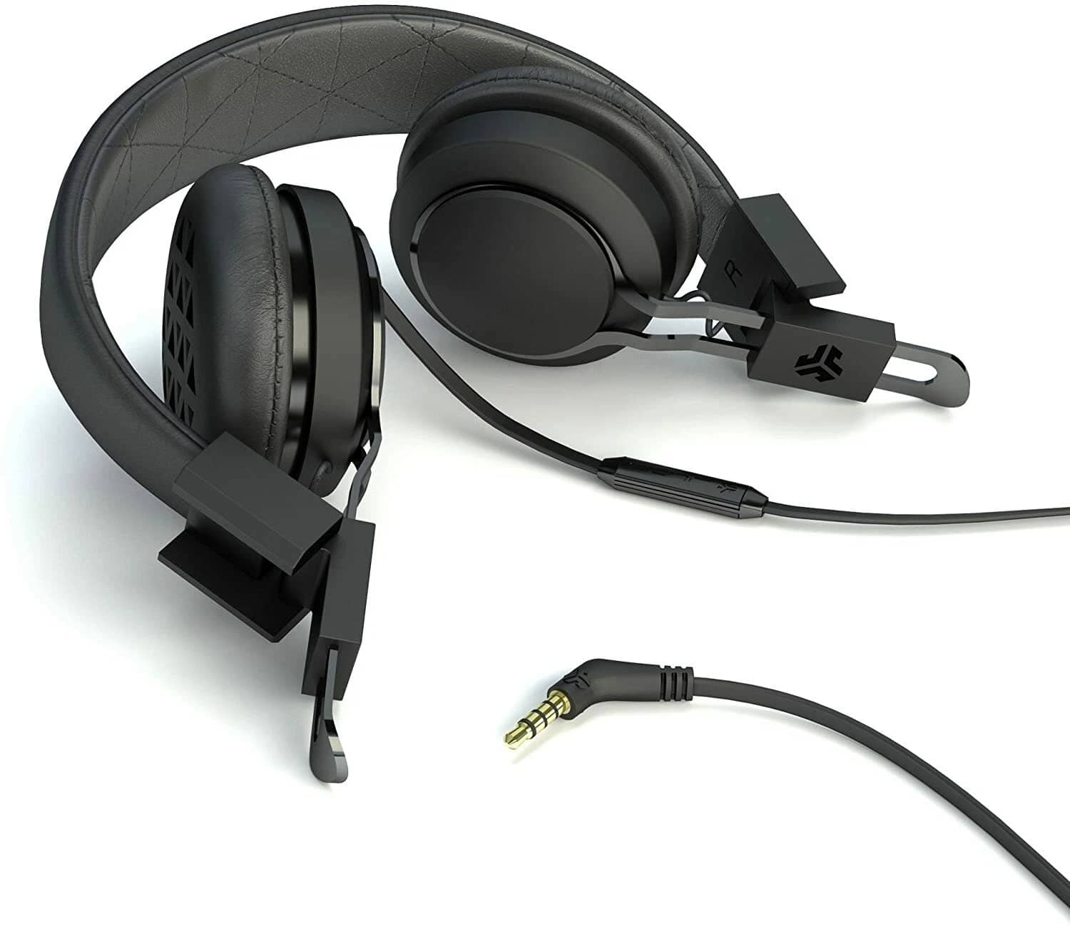 JLab INTRO Headphones & Earbuds Black New