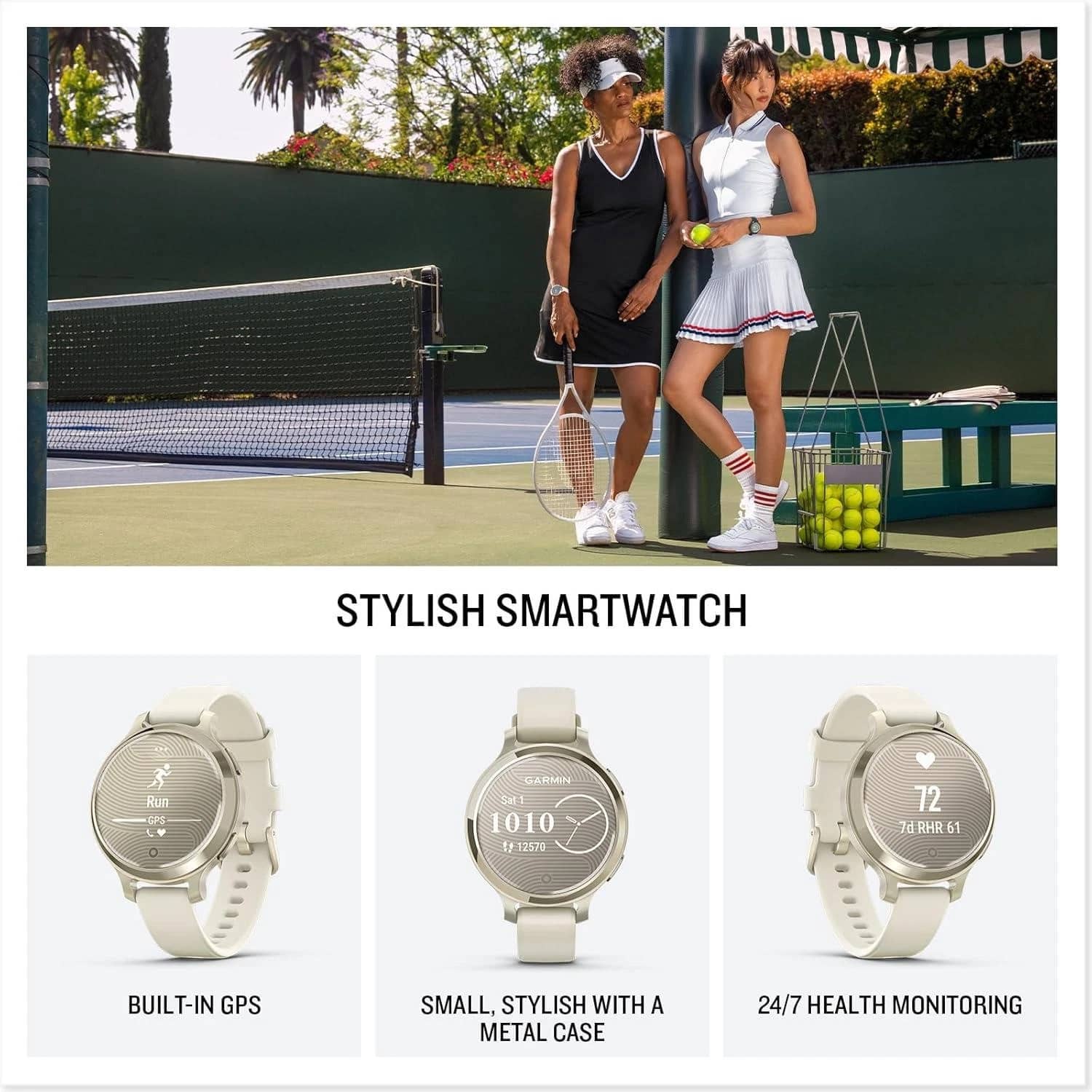Garmin Lily 2 Smartwatches Gold 51mm New