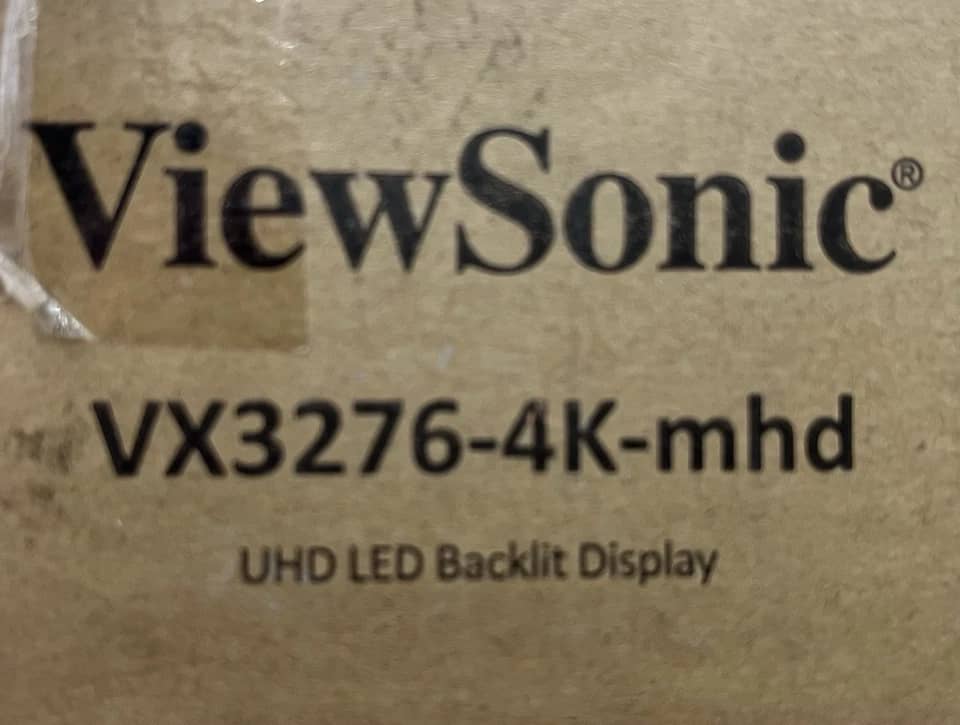ViewSonic VX3276-4K-MHD Monitors