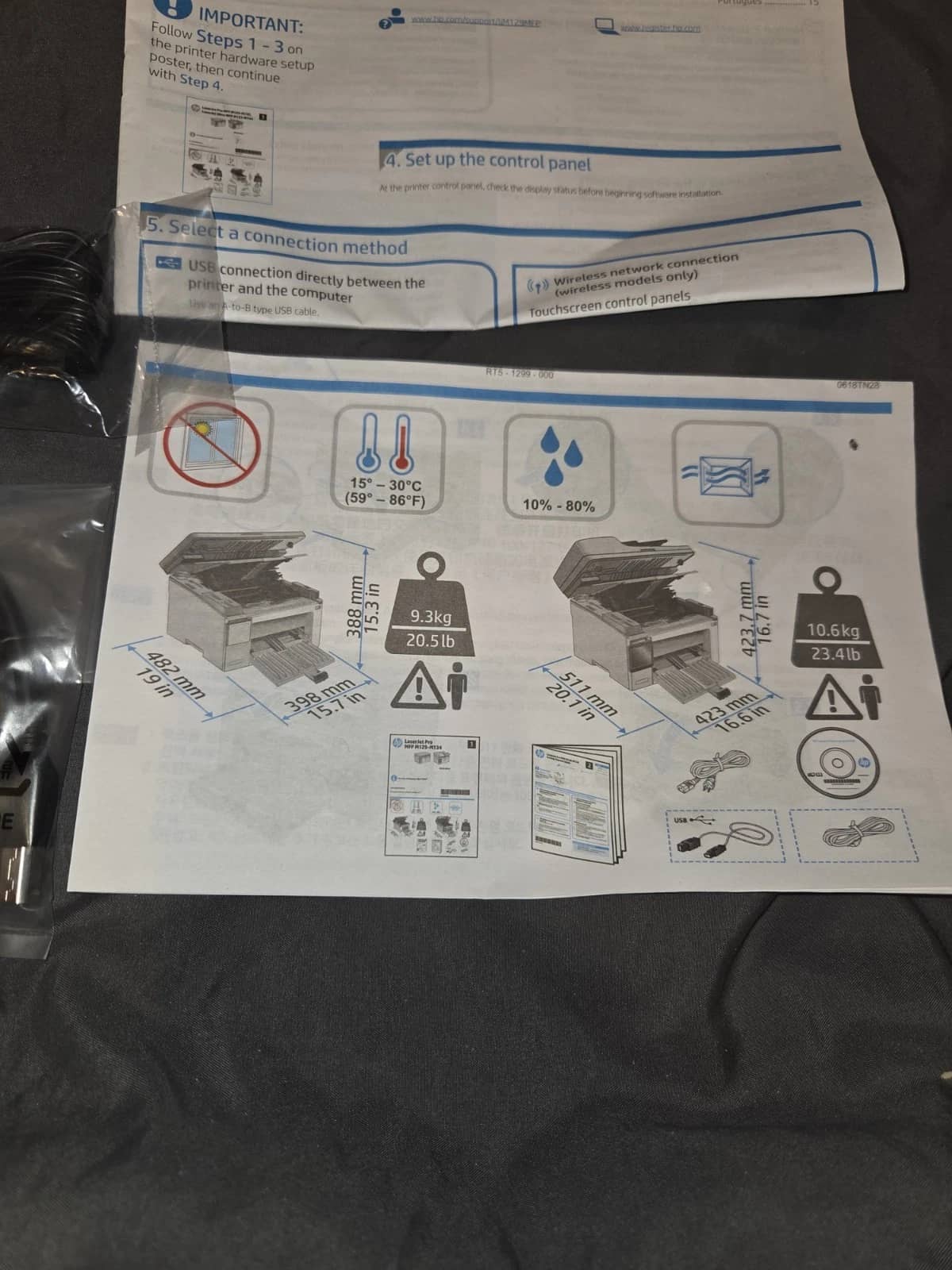 HP m129-m132 Printers Open-Box Excellent