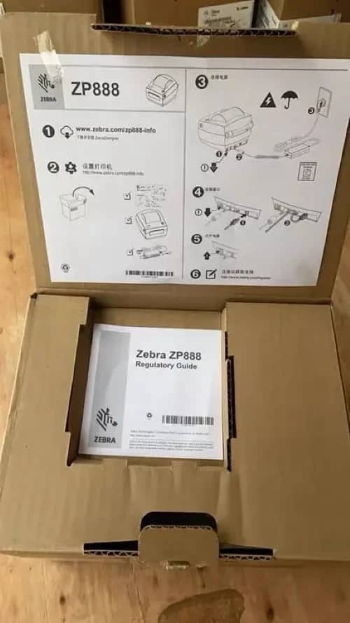 Zebra ZP888 Printers New