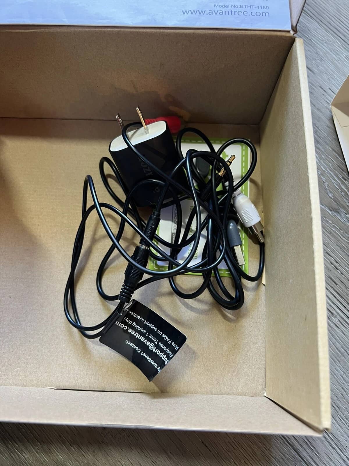 Avantree BTHT-4189-BLK Headphones & Earbuds Black New