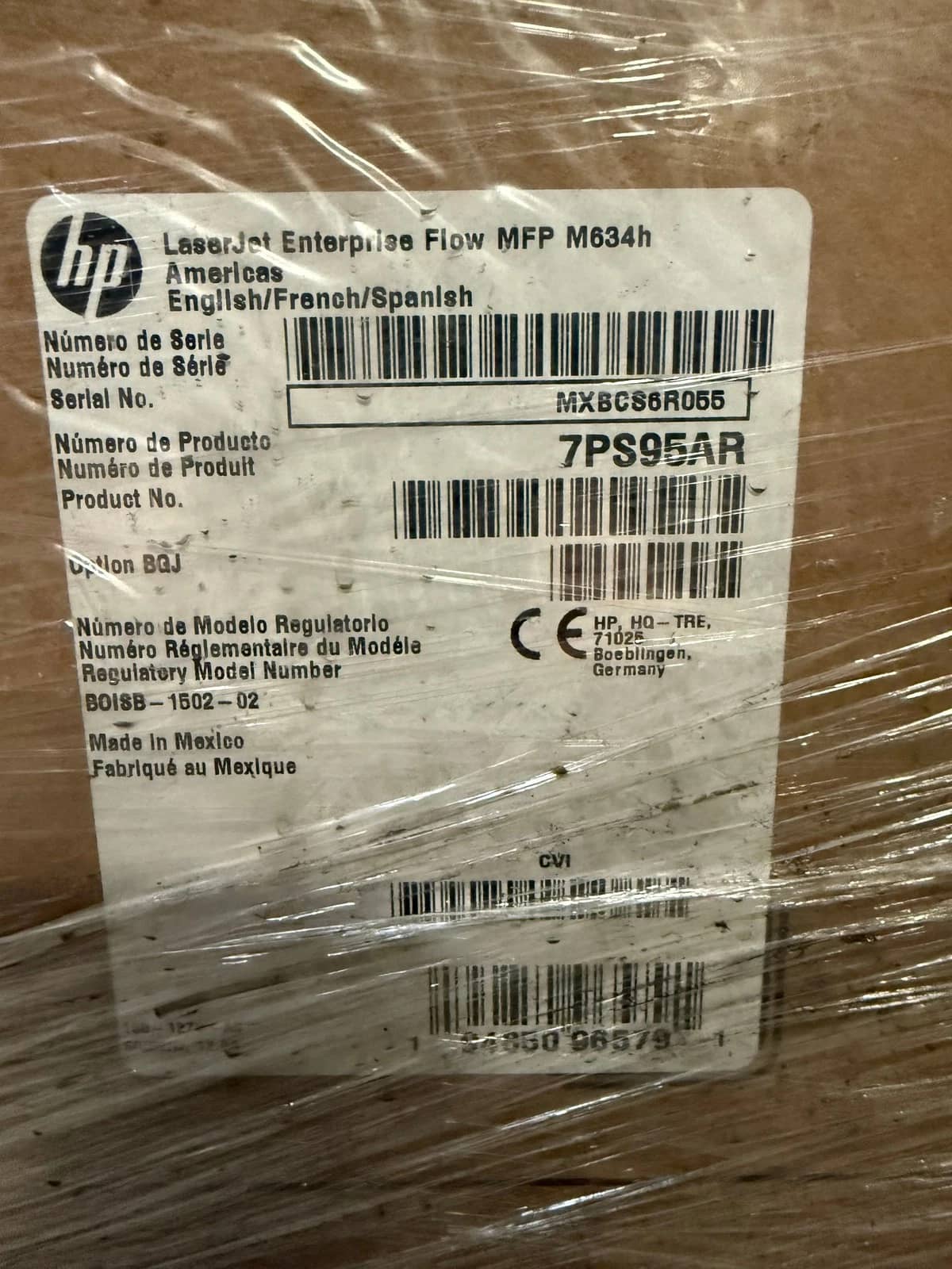 HP M634h Printers New