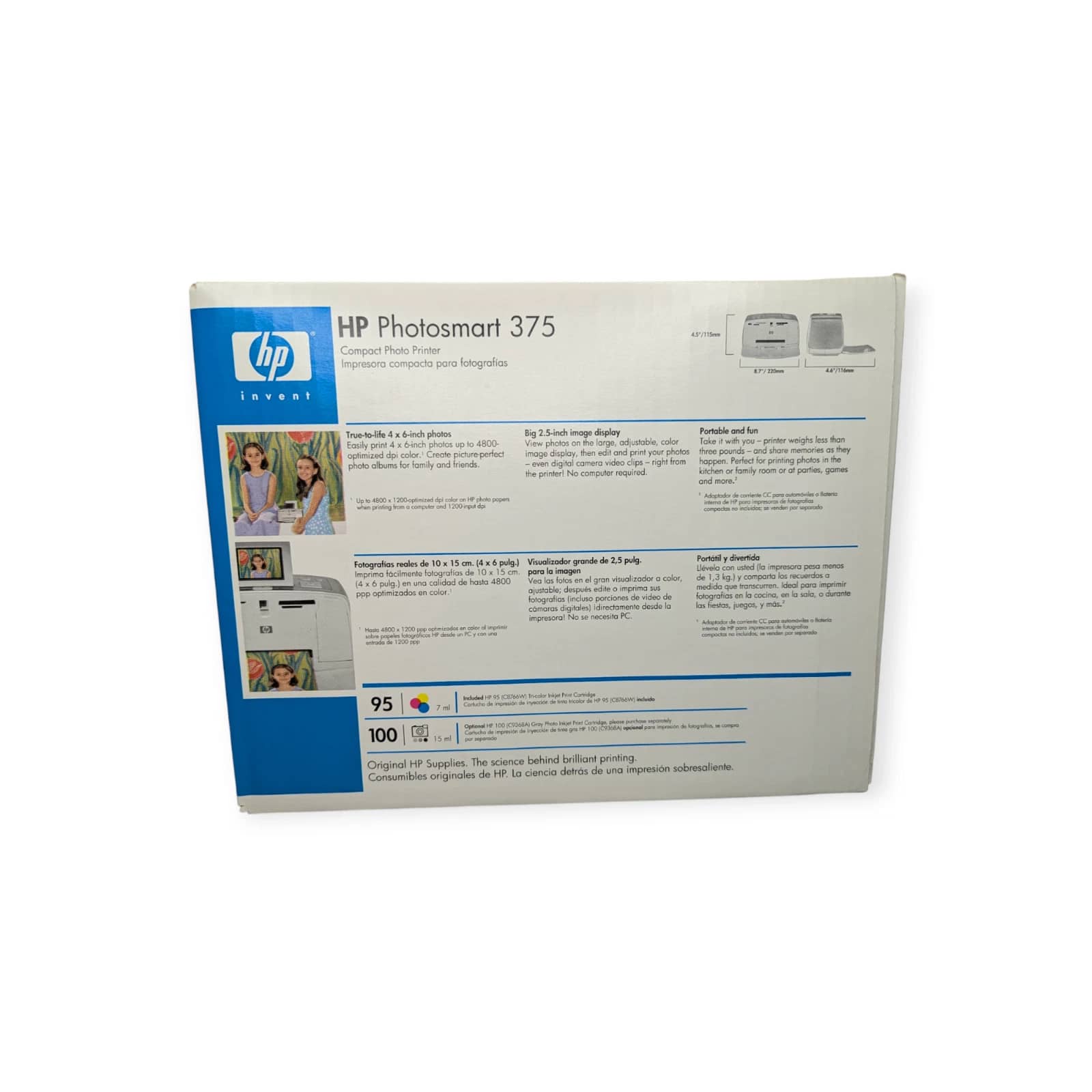 HP Photosmart 375 Printers New