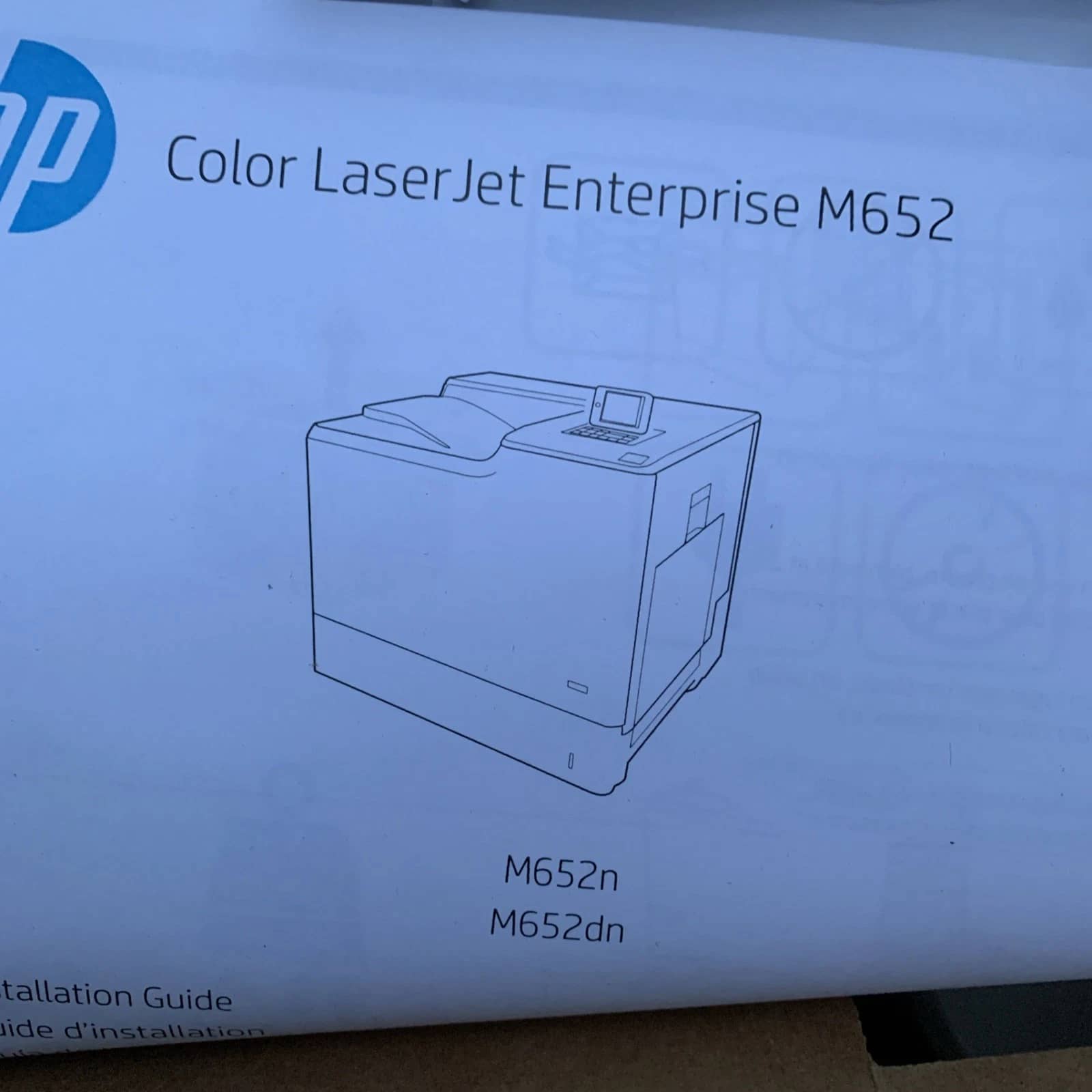 HP Color LaserJet Enterprise M652dn Printers Open-Box Excellent
