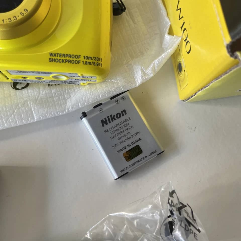 Nikon COOLPIX W100 Digital Cameras White New Body Only