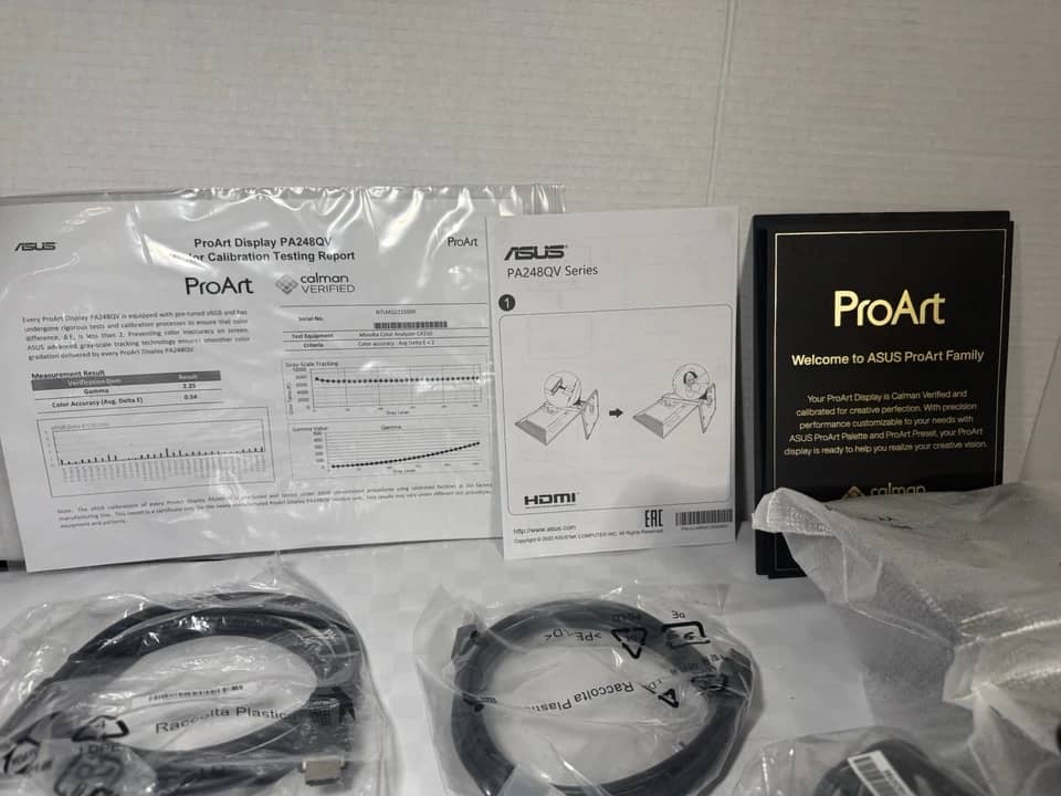 ASUS PA248QV Monitors