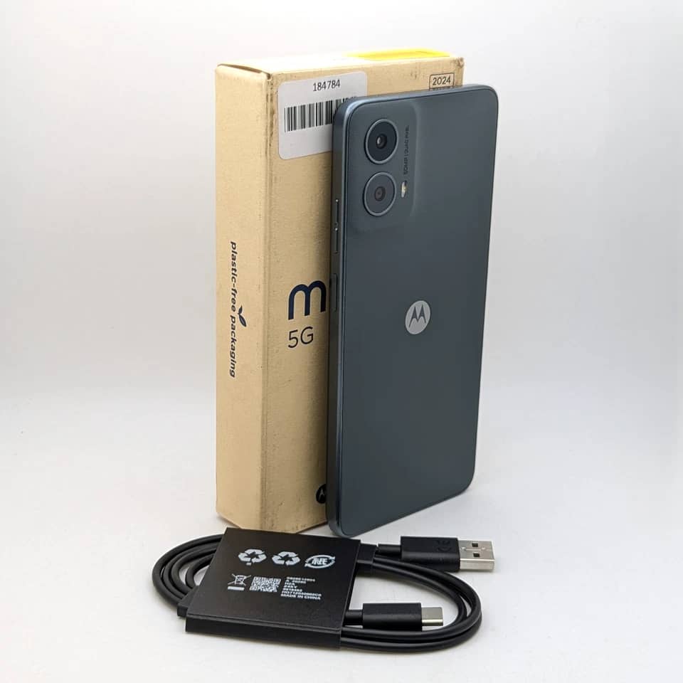 Motorola Moto G 5G (2024) Cell Phones Black 128GB Boost Mobile Used - Good