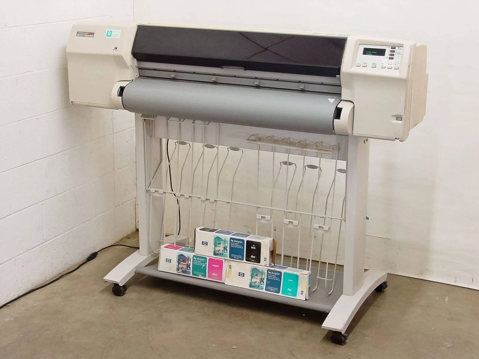 HP DesignJet 2500CP Printers For parts or not working