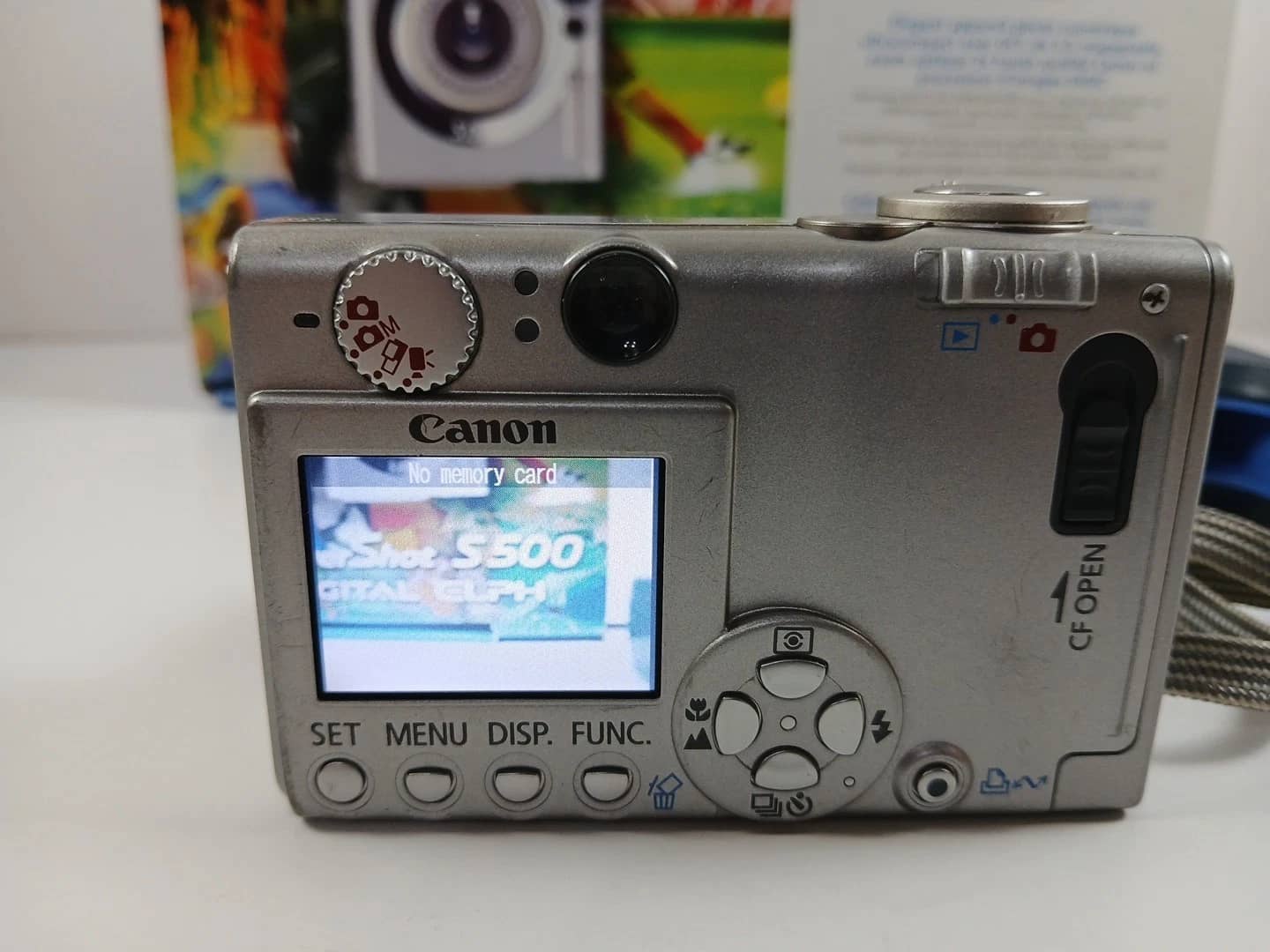 Canon s500 Digital Cameras Silver New Body Only