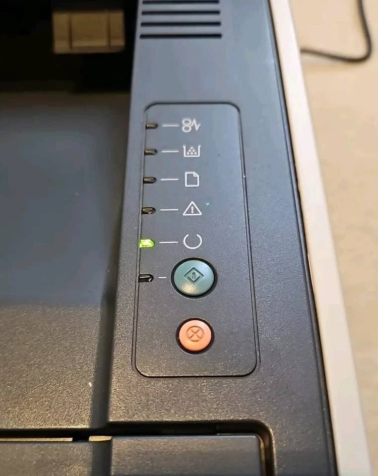 HP LaserJet P2015dn Printers Black Used - Good