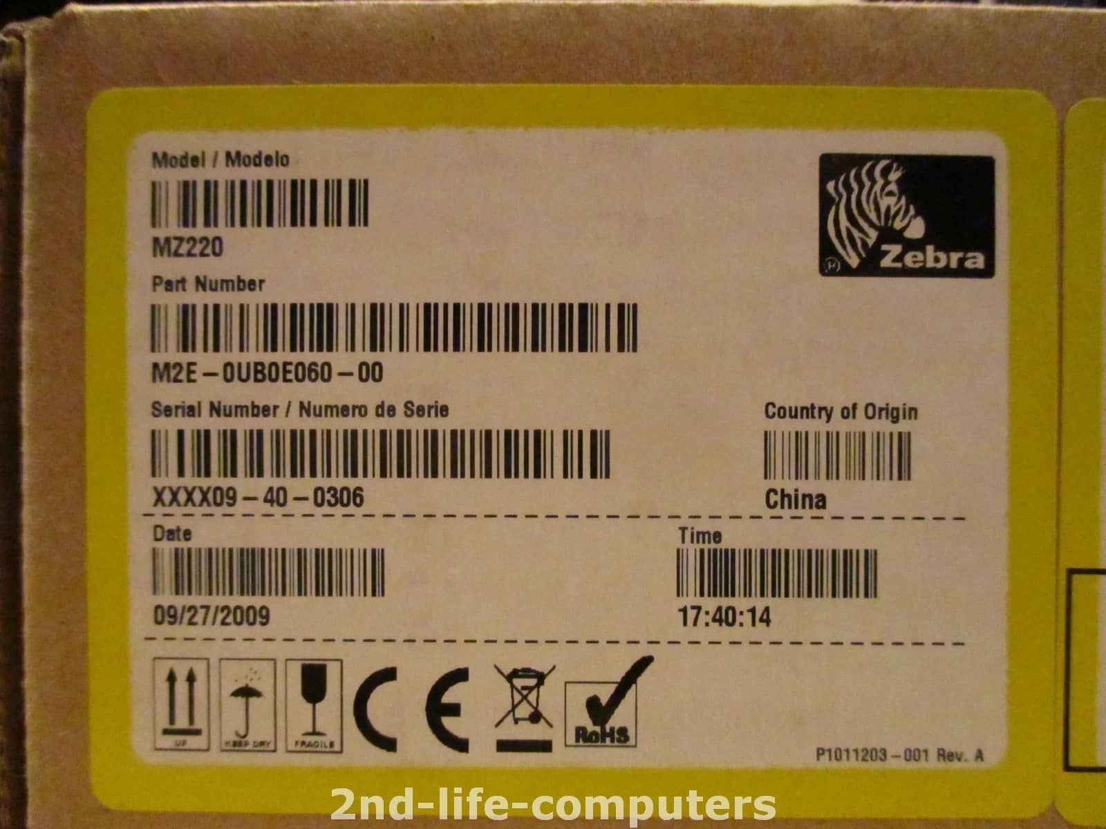 Zebra mz220 Printers New