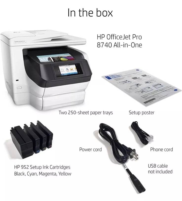HP officejet pro 8740 Printers New