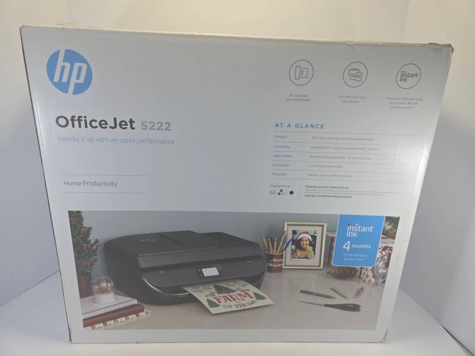 HP OfficeJet 5222 Printers New