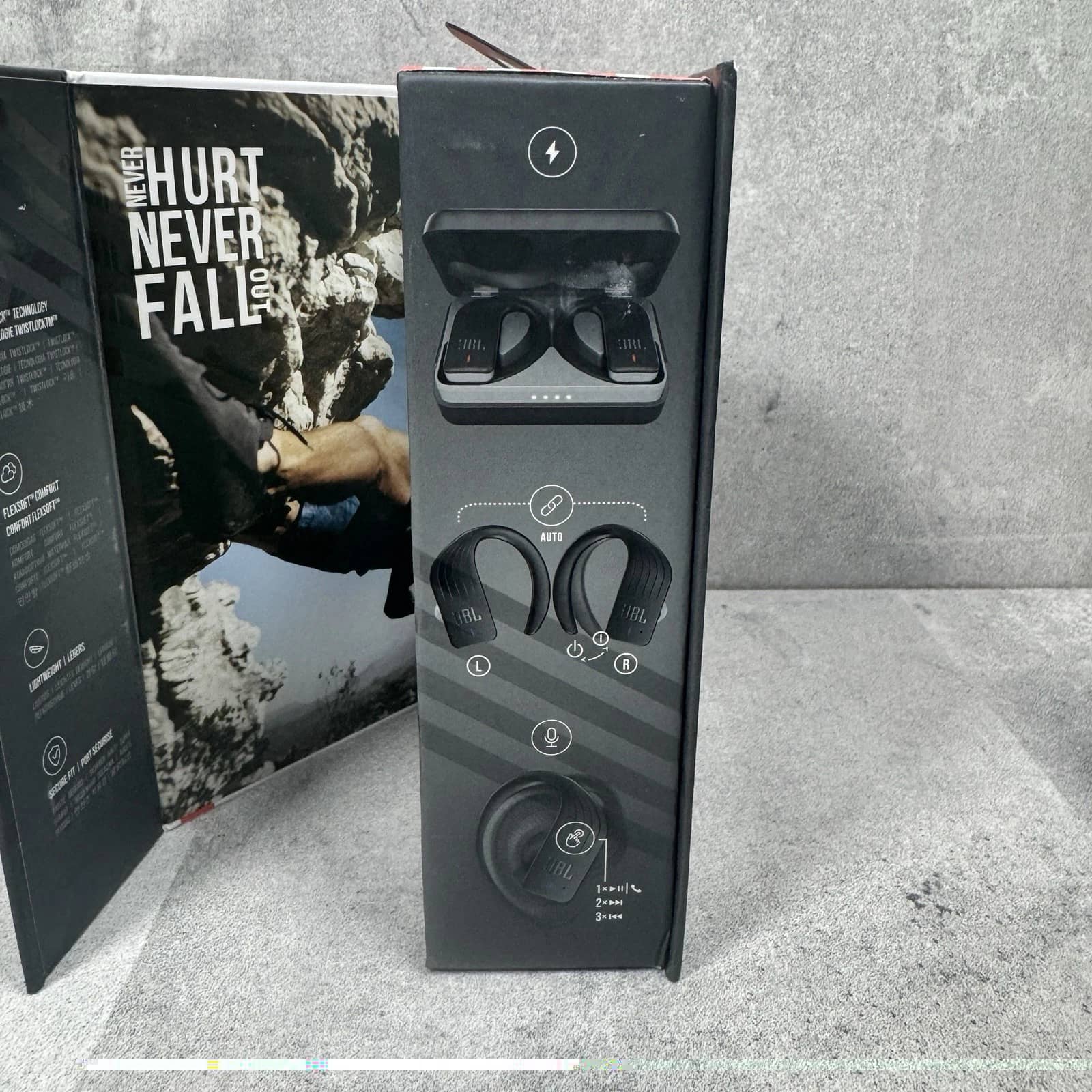 JBL JBLENDURPEAKBLKAM Headphones & Earbuds Black New