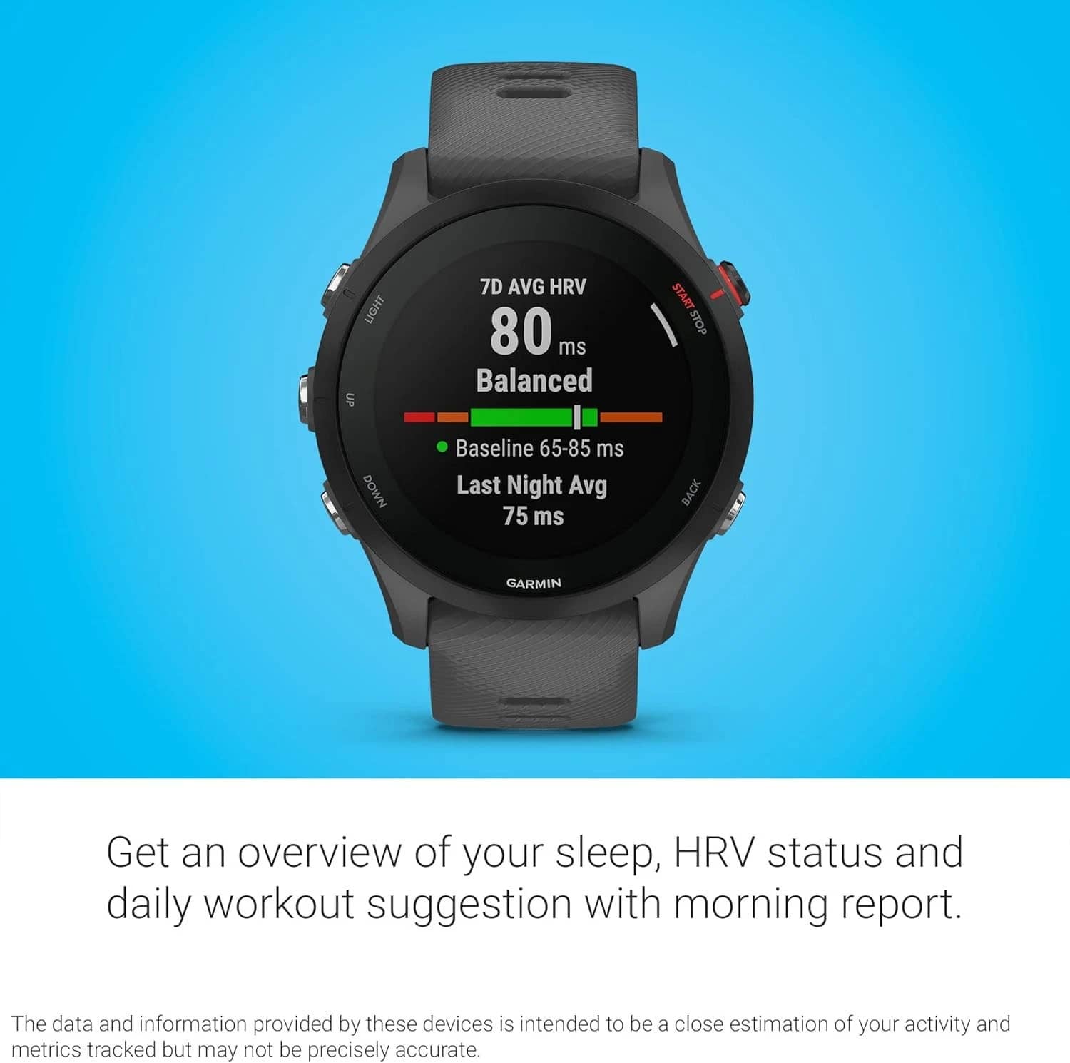 Garmin Forerunner 255 Smartwatches Blue 46mm New