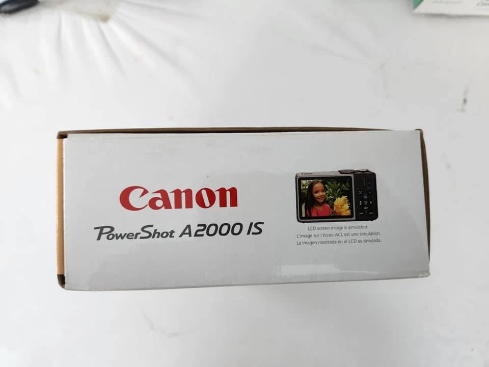 Canon PowerShot A2000 IS Digital Cameras Silver New Body Only