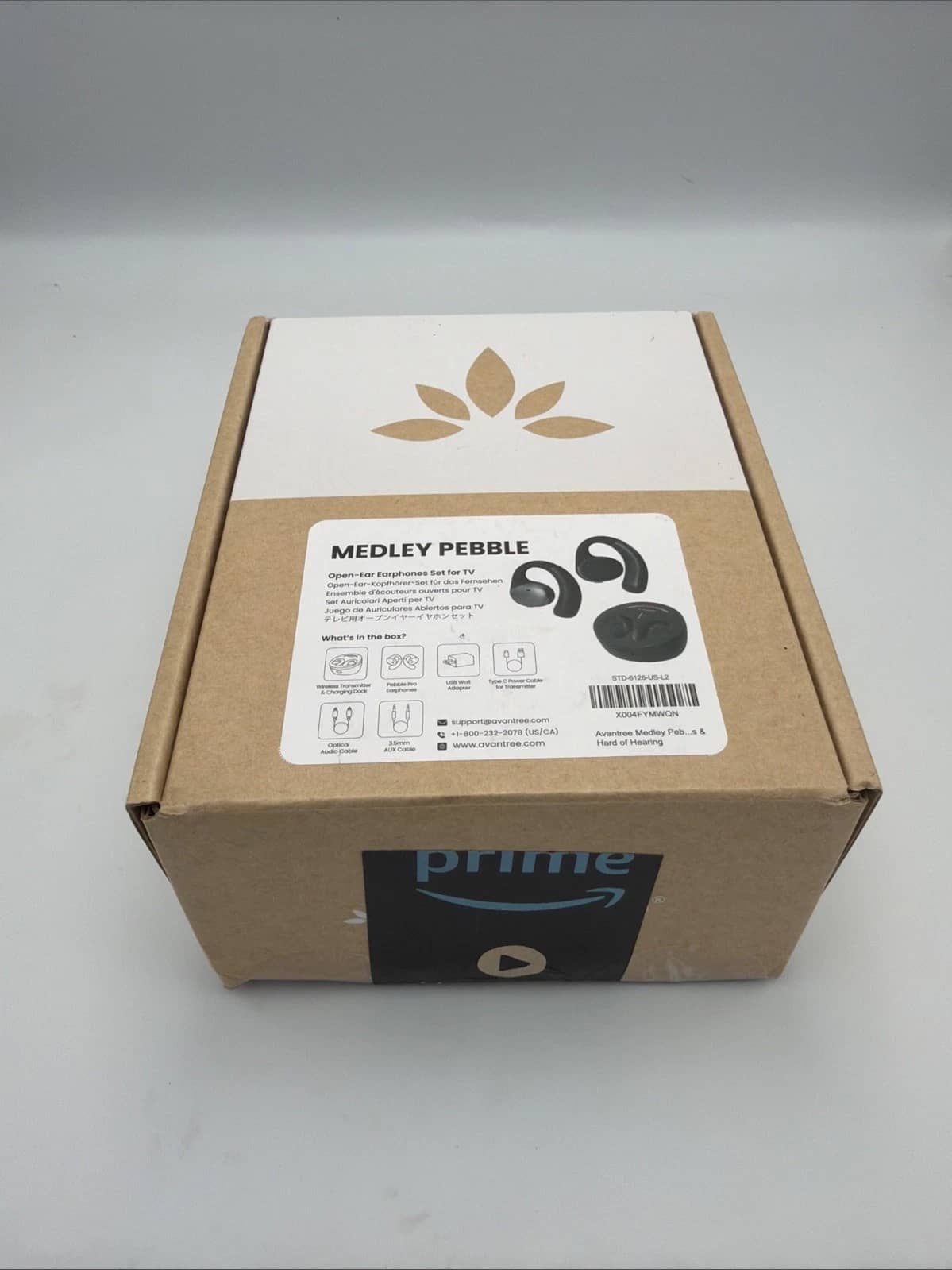 Avantree Medley Pebble Headphones & Earbuds Black New
