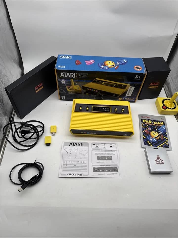 Atari Atari Official 2600+ Console & Joystick Video Game Consoles